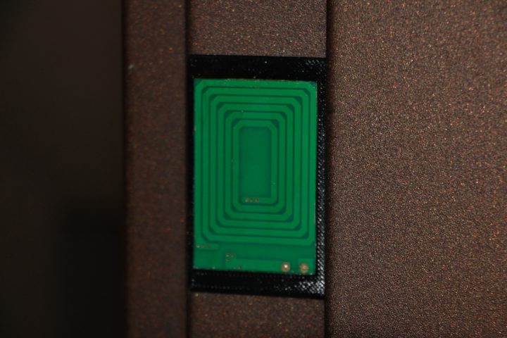 Installation of peephole and induction plates