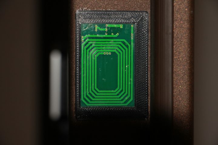 Installation of peephole and induction plates