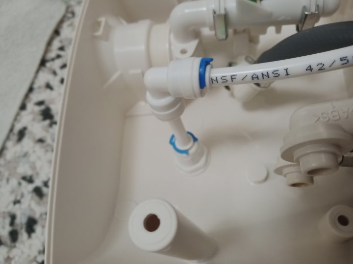 External water supply port outlet