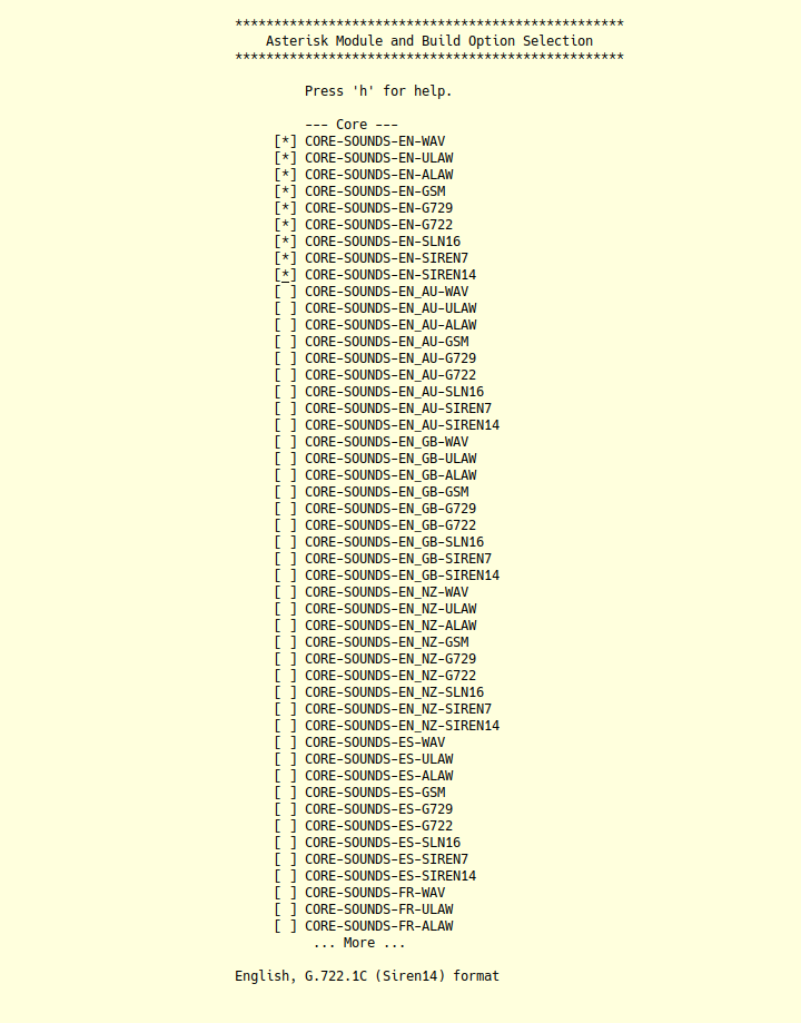 Asterisk PBX Installation