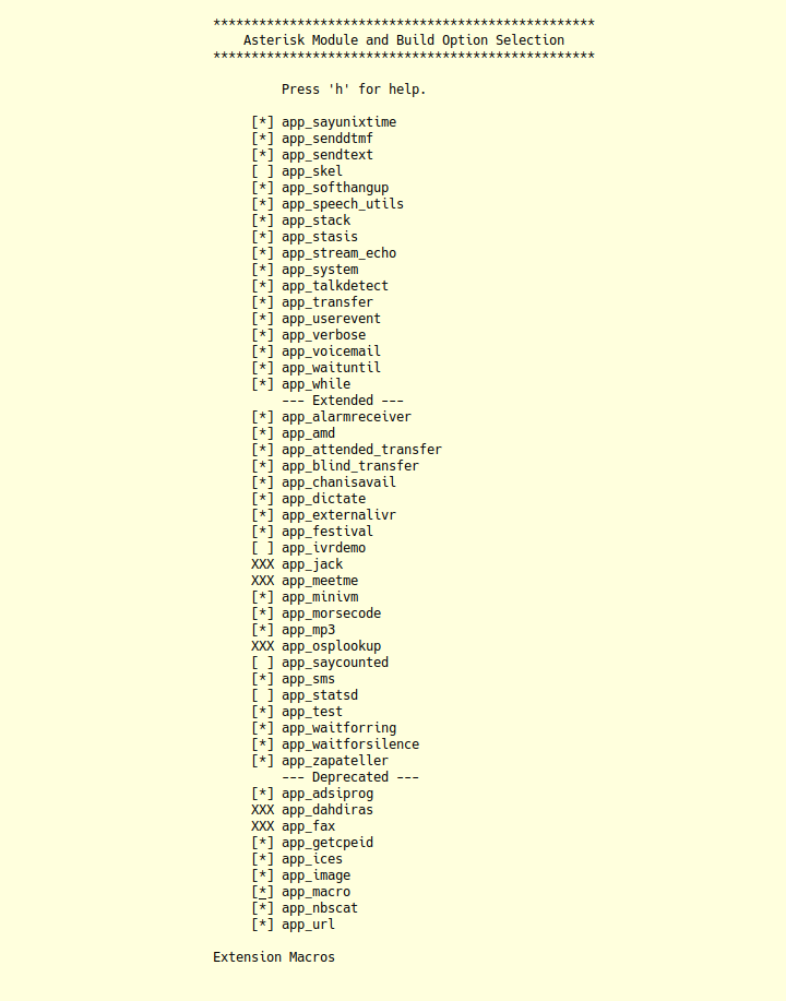 Asterisk PBX Installation