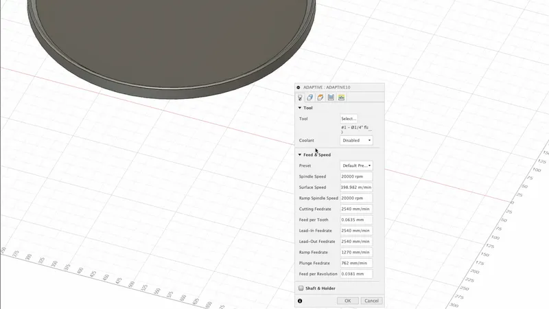 3D Adaptive Clearing