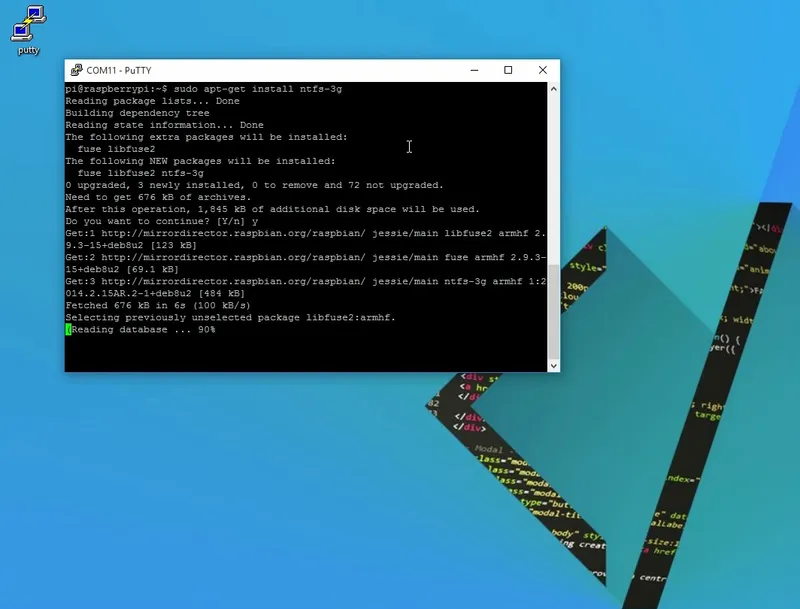 Mounting the Hard Disk