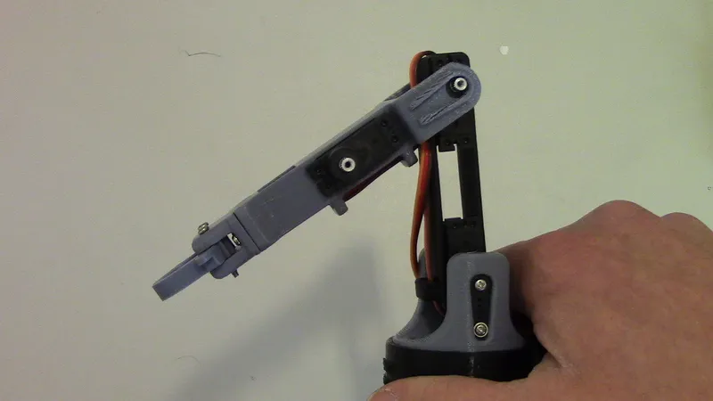 Attach Forearm to Upperarm