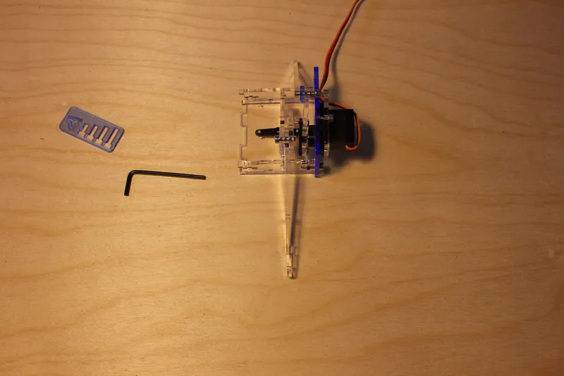 Assemble the Base - Left Side Levers