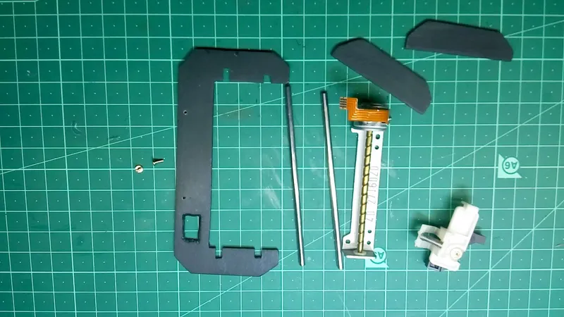 Attaching the Sliding Rods