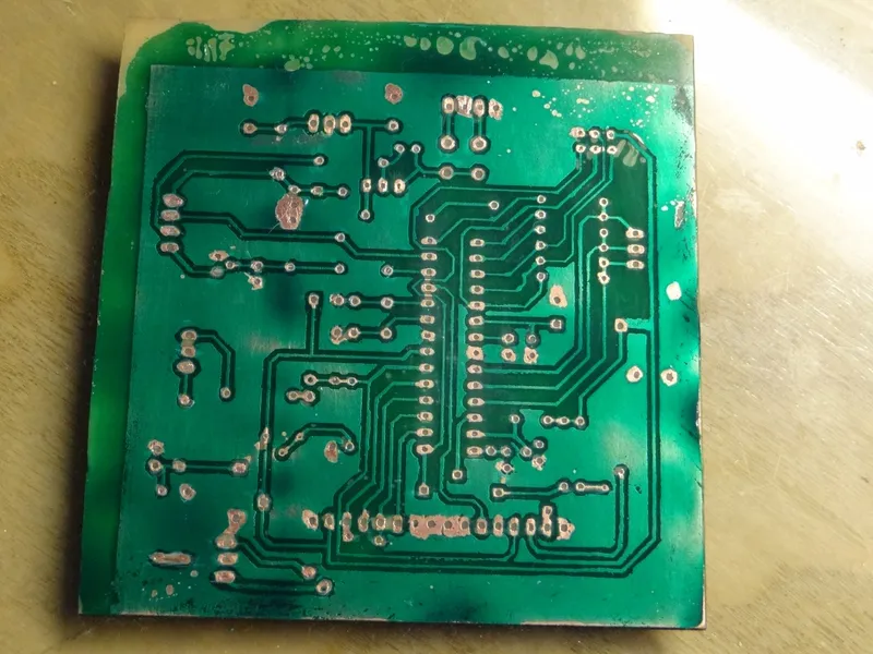 Applying the Solder-Mask Onto PCB (OPTIONAL)