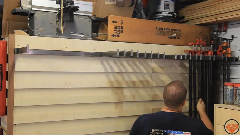 Loading Up the Wall & Shelving