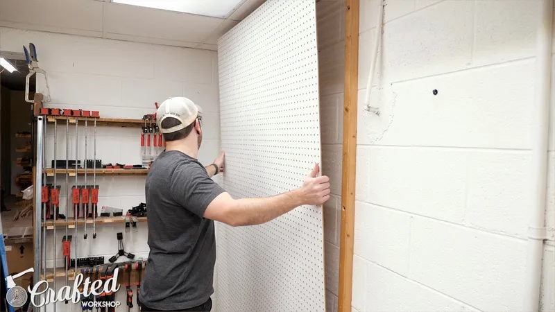 Remove the Pegboard & Rip the French Cleats