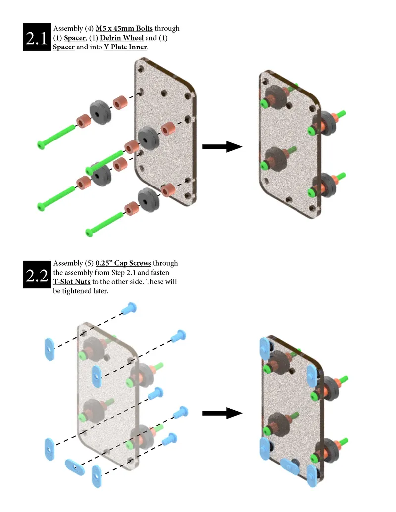 X/Z-Axis Slide Assembly
