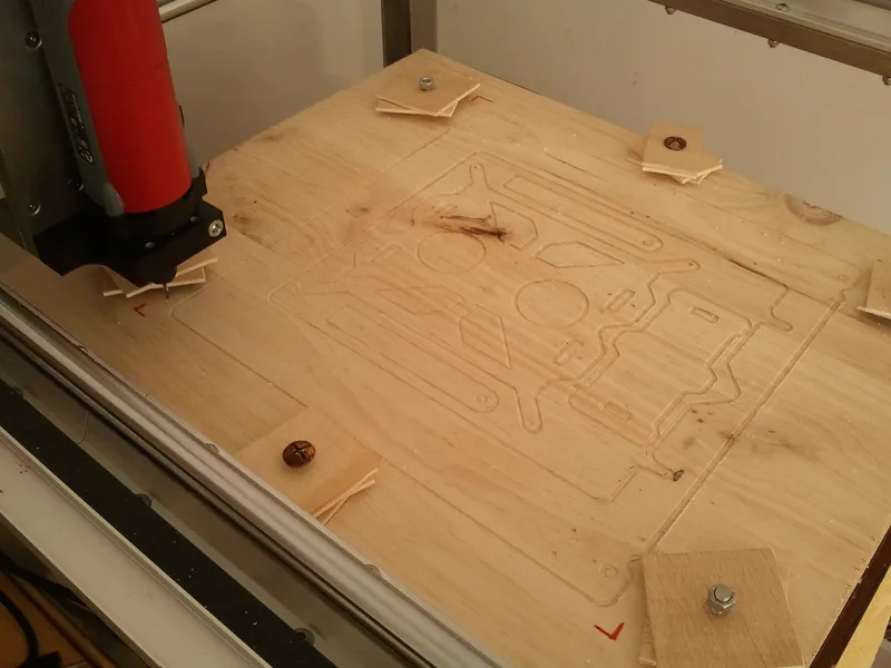 The Temporary CNC Bed Plate