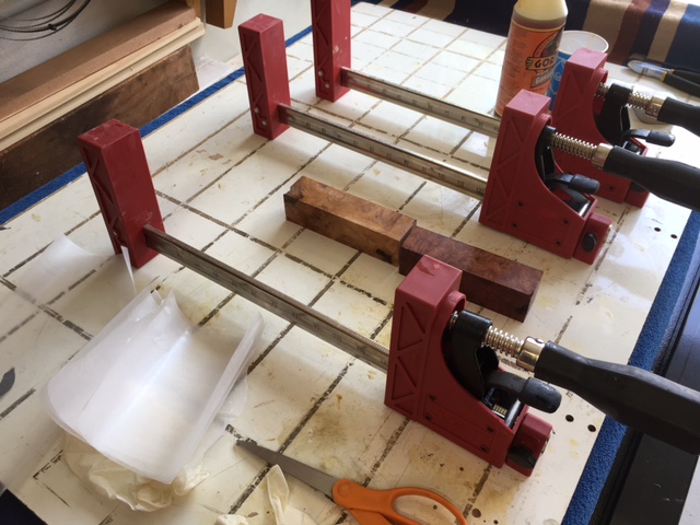 Gluing the Wood Together