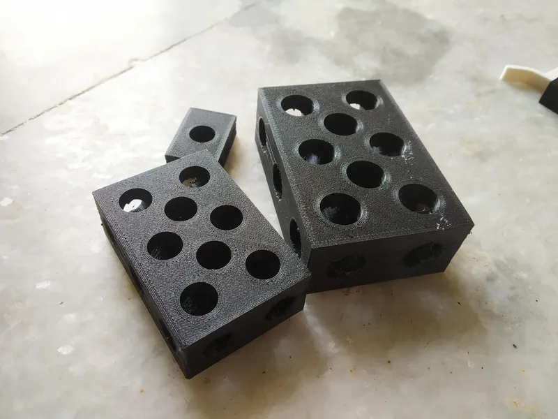 Custom Made 1 2 3 Blocks (Inch and Cm Version)