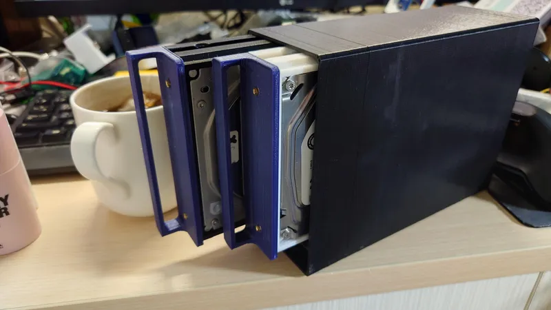 Assemble the Hard Disk Tray