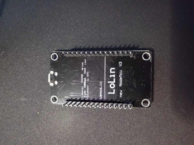 ESP8266 bottom side