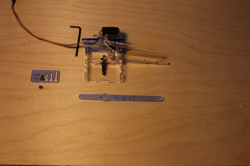 Assemble the Base - Left Side Levers