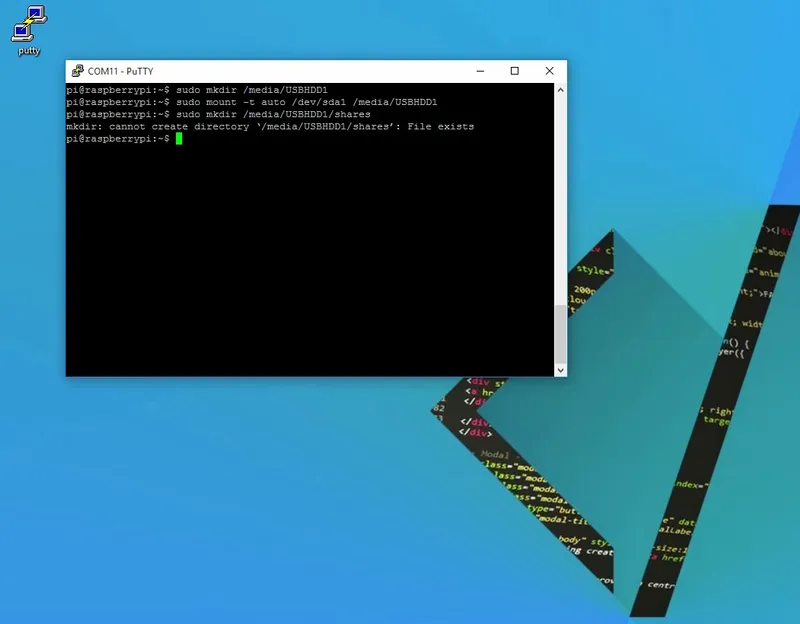 Mounting the Hard Disk