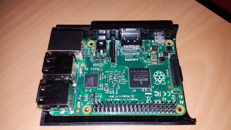 Place the Raspberry Pi in a Case