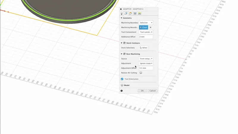 3D Adaptive Clearing