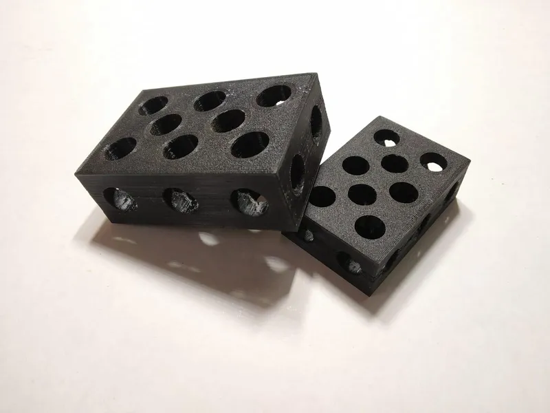 Custom Made 1 2 3 Blocks (Inch and Cm Version)