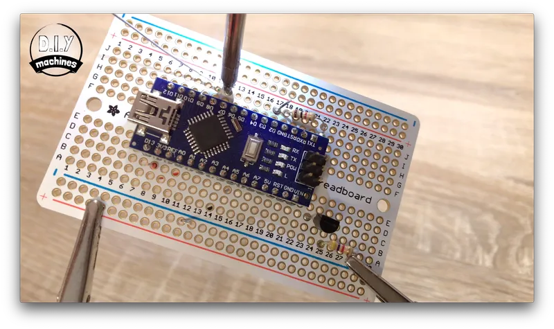 Connect Moisture Sensing Components Together