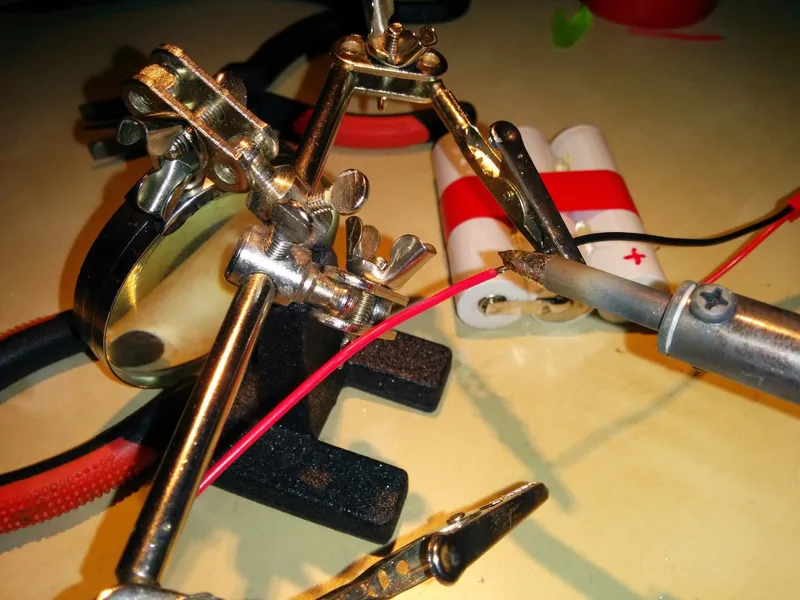 Solder the JST Connector