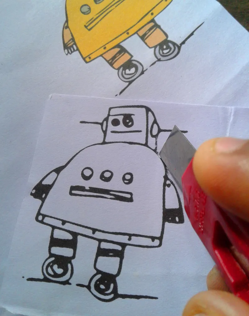 Masking by Using Permanent Marker