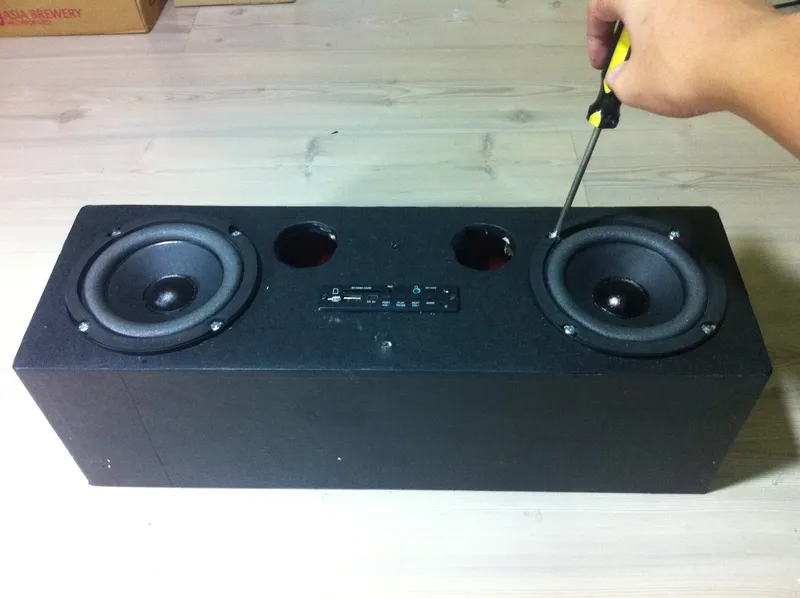 Assembling the Boombox