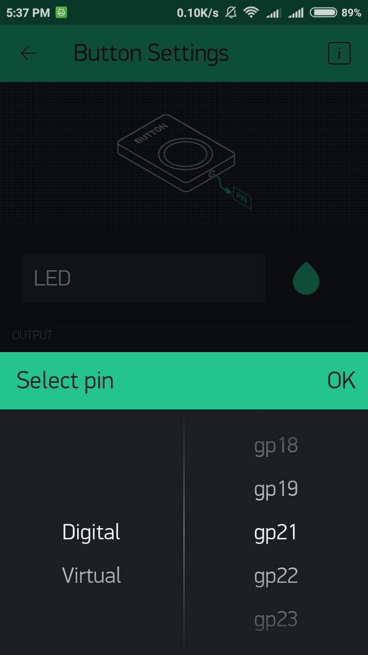 Setting Up Blynk App