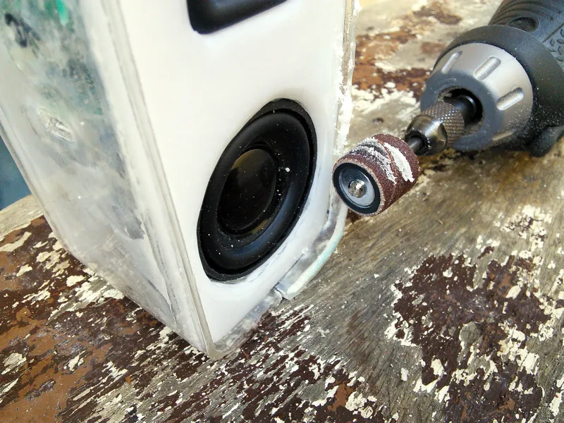 Grinding the Edges & Sanding the Surface