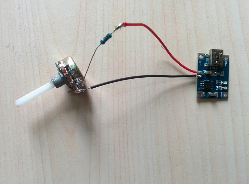 Solder the Potentiometer