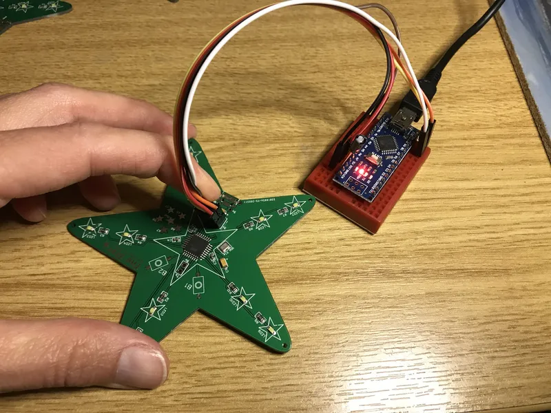 Program the Board With an ArduinoISP Programmer