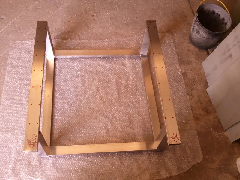 The BuildersBot Stainless Steel Frame