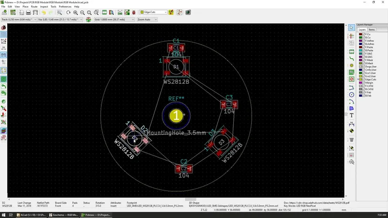 Creating the PCB