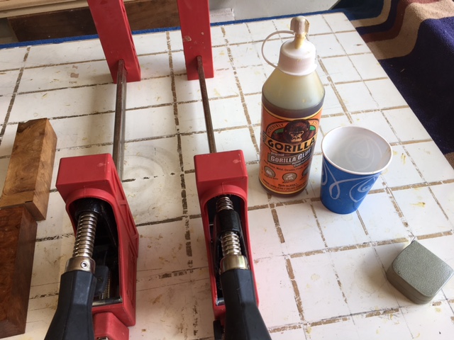 Gluing the Wood Together