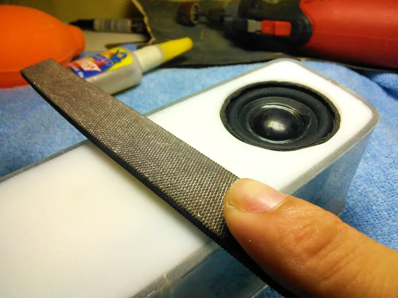 Grinding the Edges & Sanding the Surface