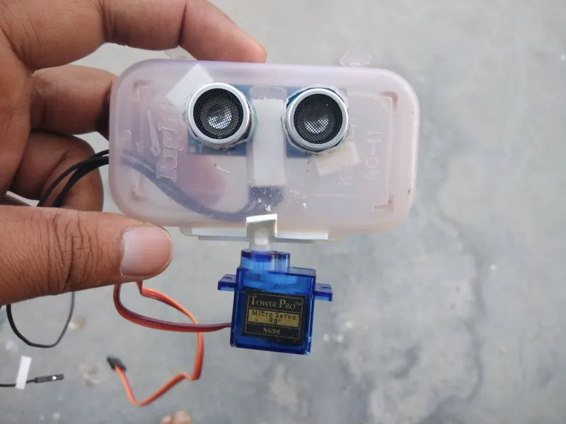 Building Ultrasonic Rangefinder Assembly