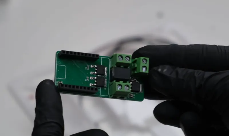 Wire the Led Panel to the Control Electronics