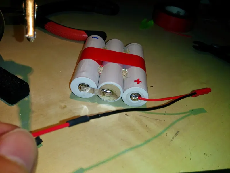 Solder the JST Connector