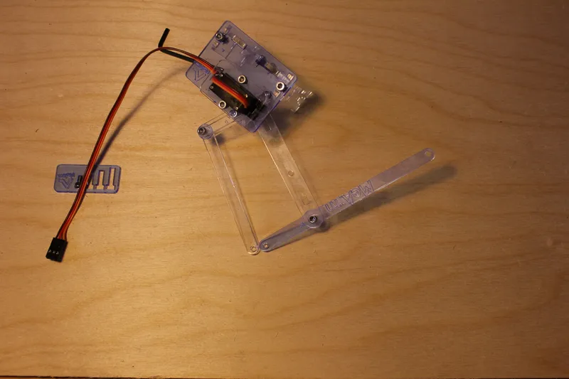 Assemble the Base - Left Side Levers