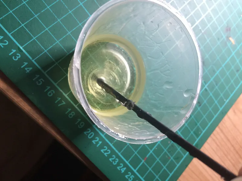 Pour the First Layer of Resin