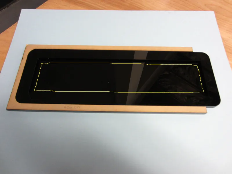 Attach the Letters Frame