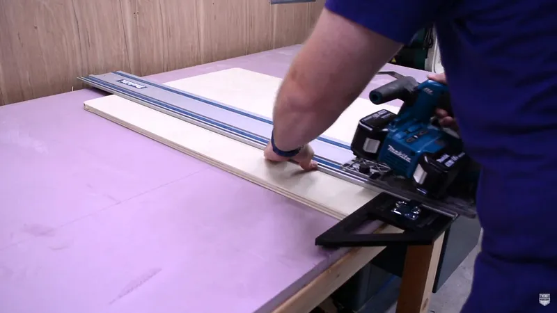 Cut the Pieces for the First Clamp Rack