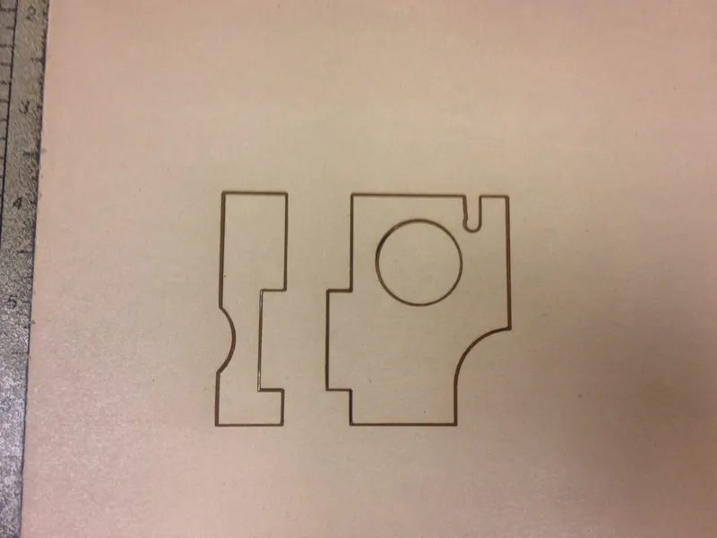 Cut Something Out and Position Vacuum-rig Over the Piece to Suck It Out.