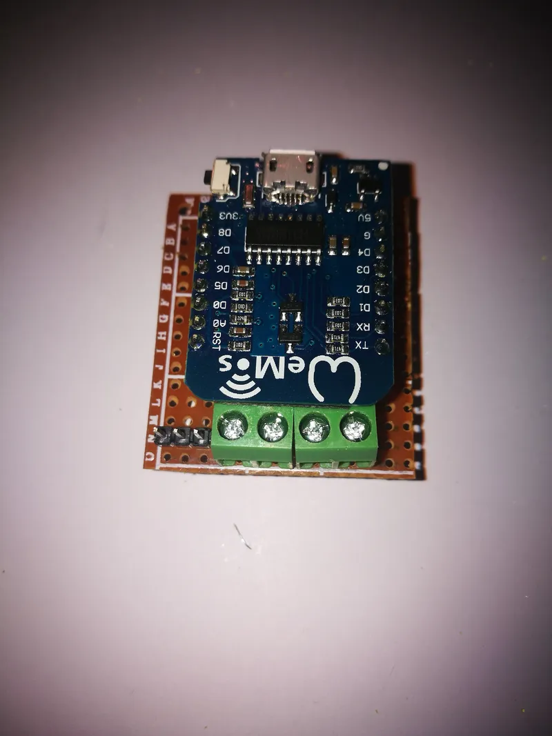 Assemble the WeMos Interface