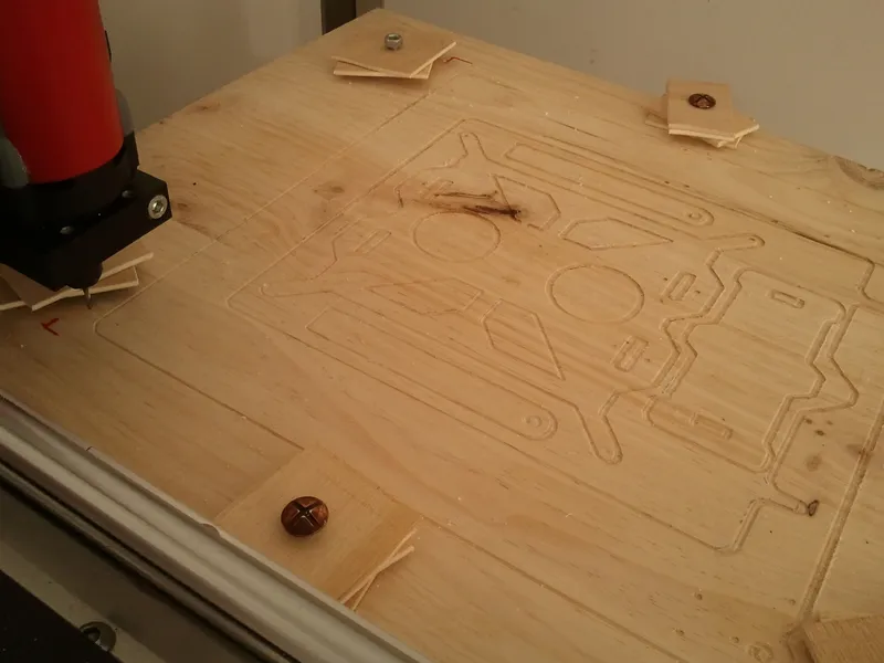 The Temporary CNC Bed Plate