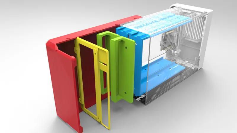 Assemble the Hard Disk Tray