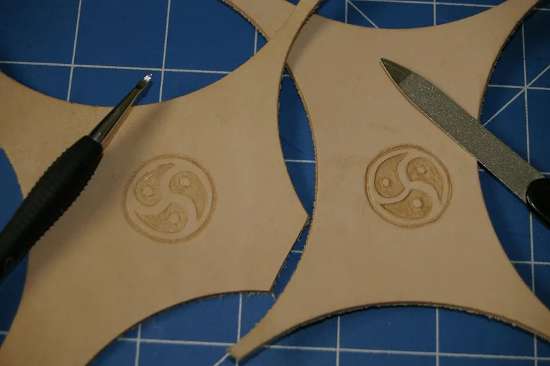 "Carving" the Leather