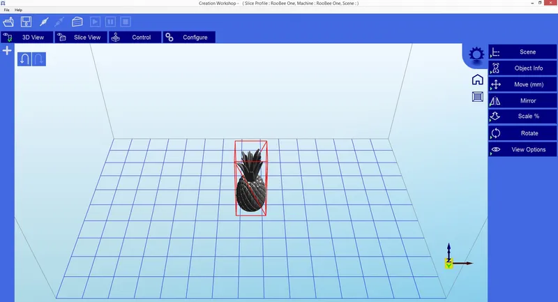 Starting and Stoping a Print