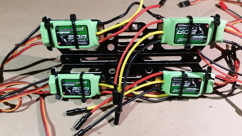 Solder ESC Connectors to the Power Distribution Board